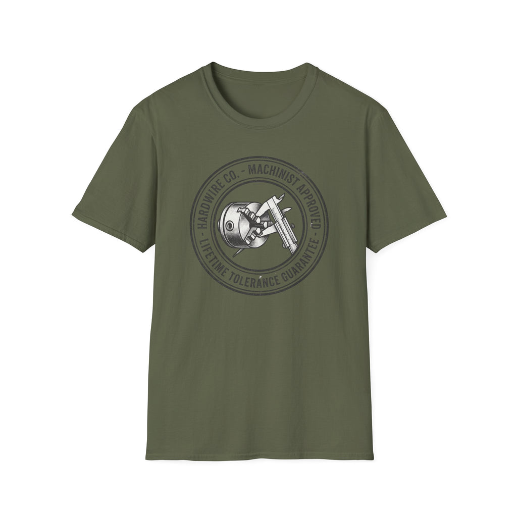 Hardwired Co. Machinist Approved Lifetime Tolerance Guaranteed II T-Shirt