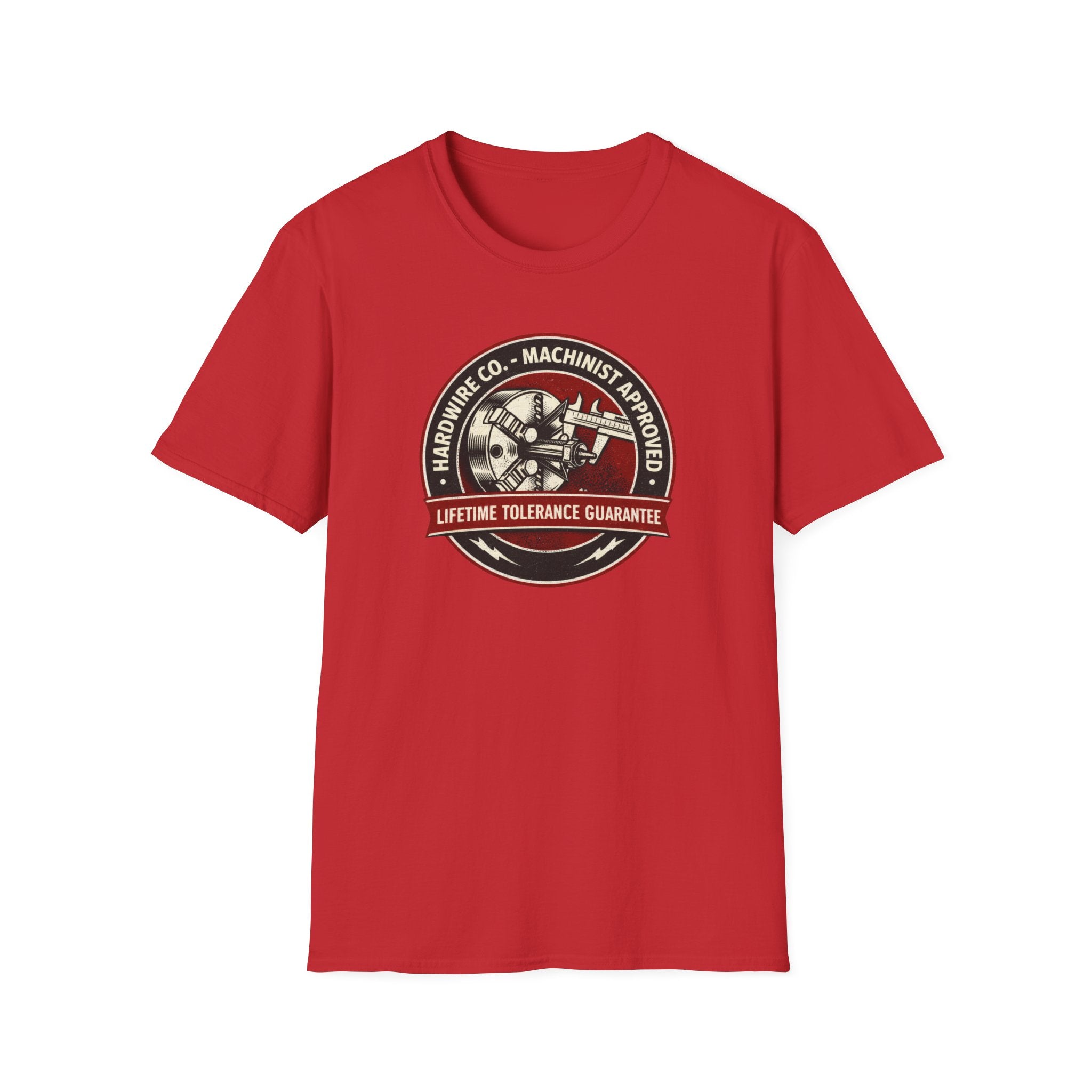 Hardwire Co. Machinist Approved Lifetime Tolerance Guaranteed I T-Shirt