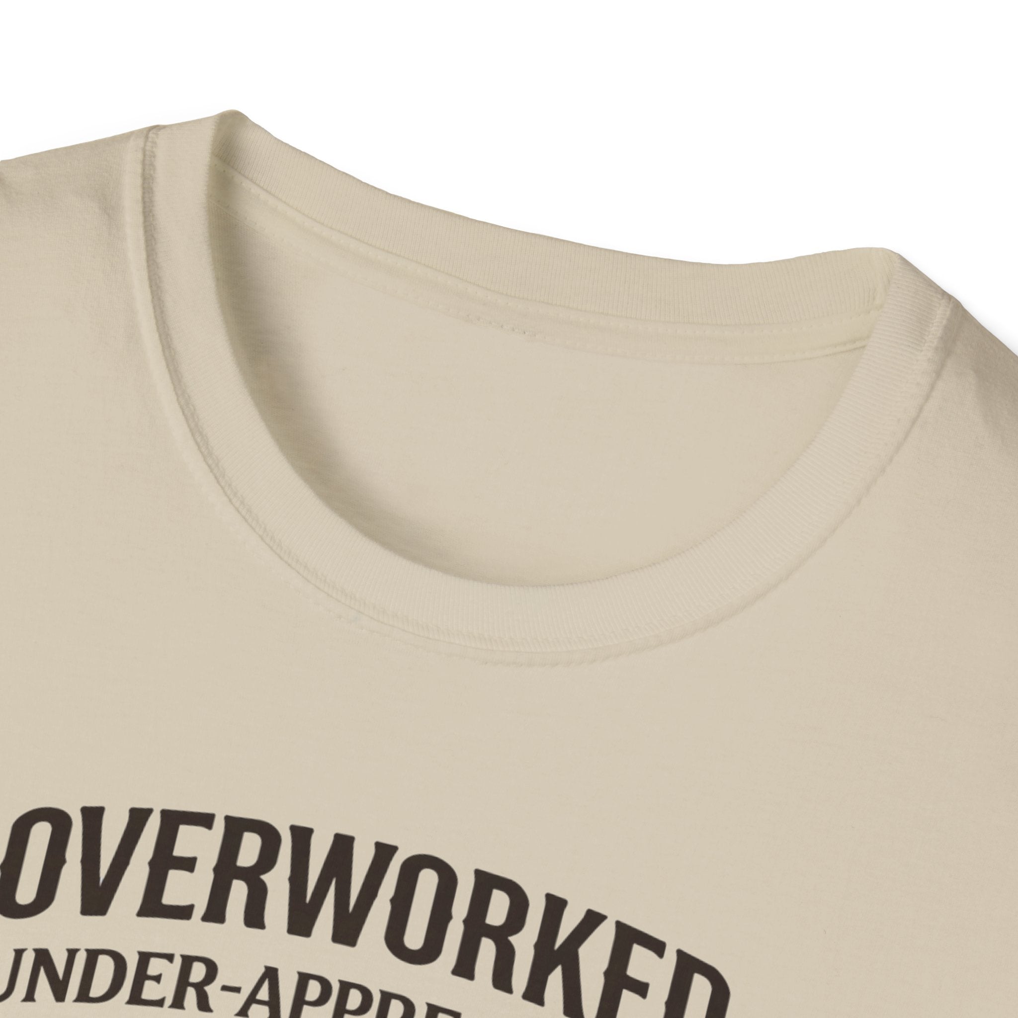 Overworked & Under-Appreciated Heart And Lightbulb I T-Shirt