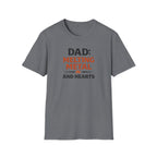 Dad Melting Metal And Hearts T-Shirt