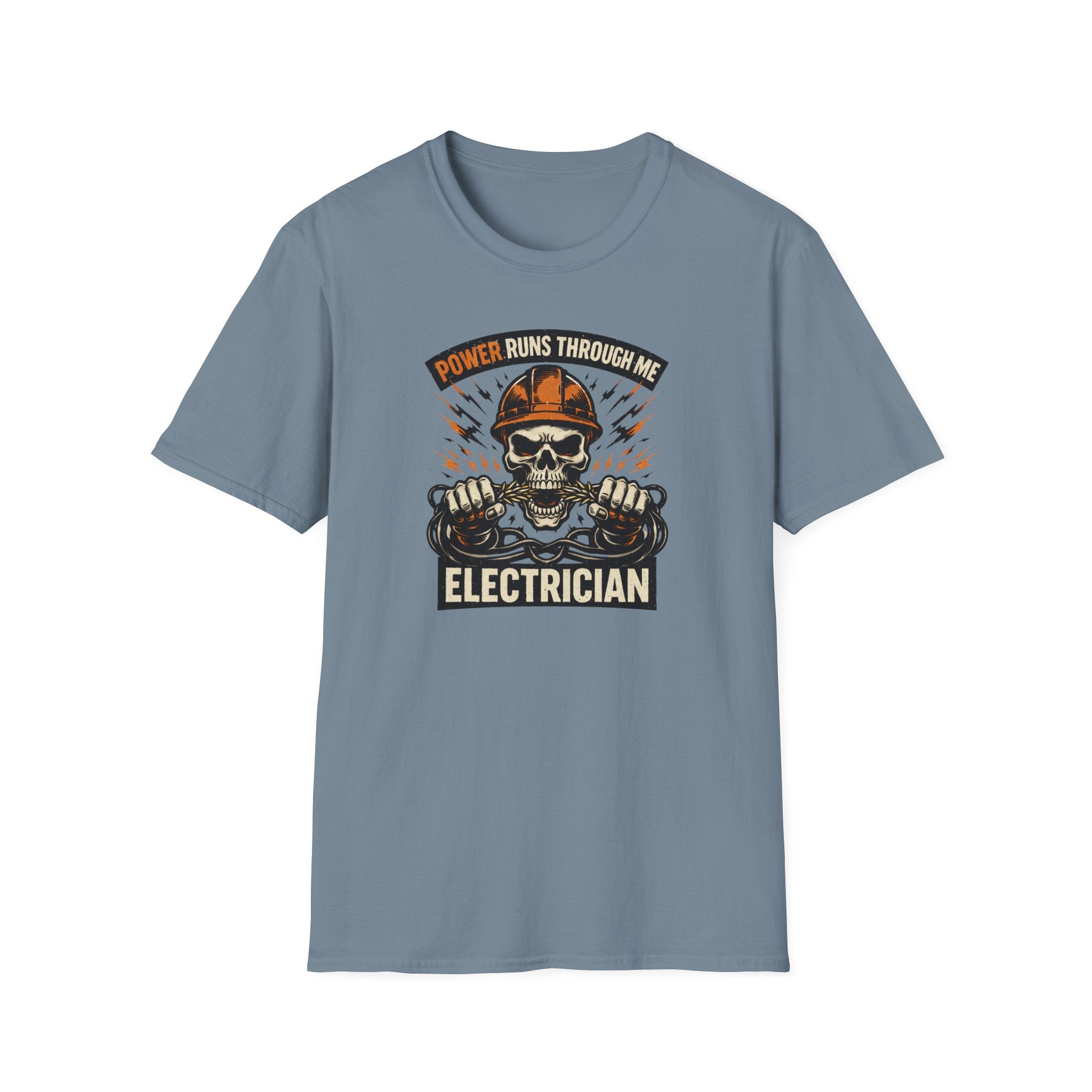 Power Runs Through Me Electrician T-Shirt