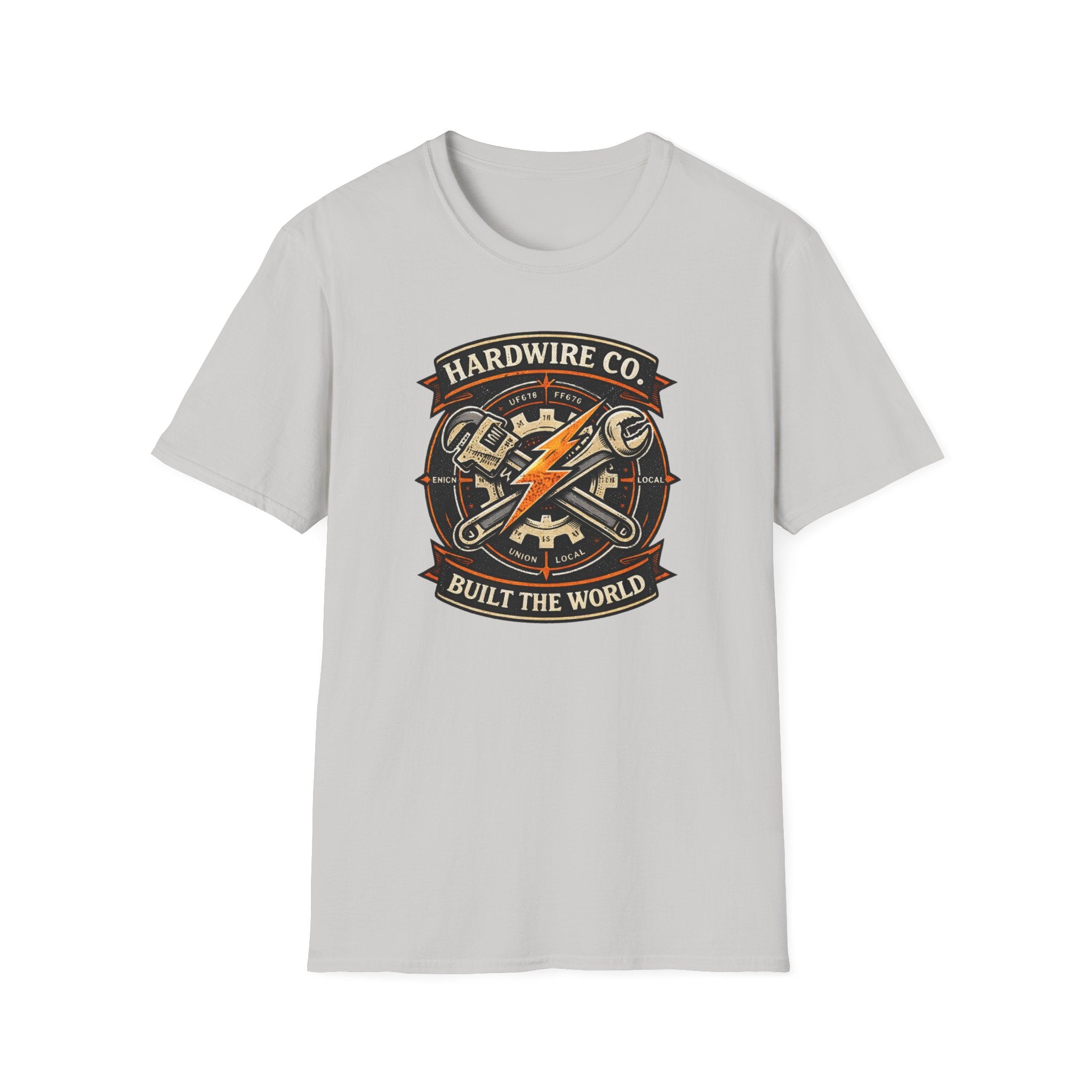 Hardwire Co. Built The World Union UF676 T-Shirt