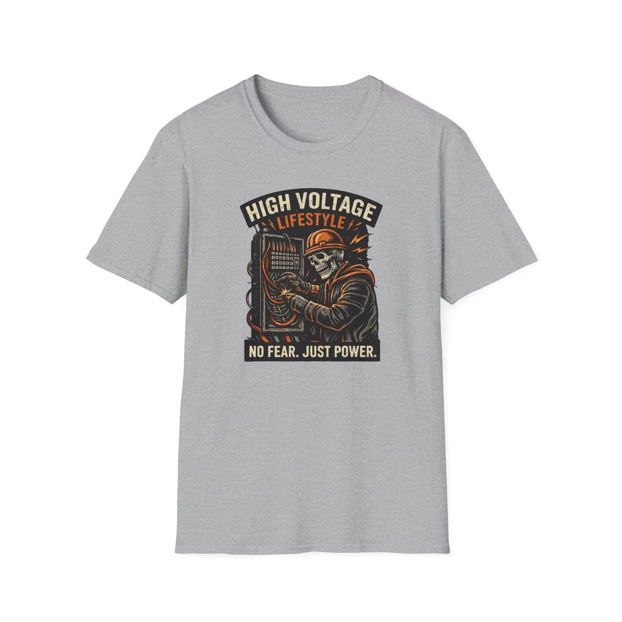 High Voltage Lifestyle No Fear Just Power T-Shirt