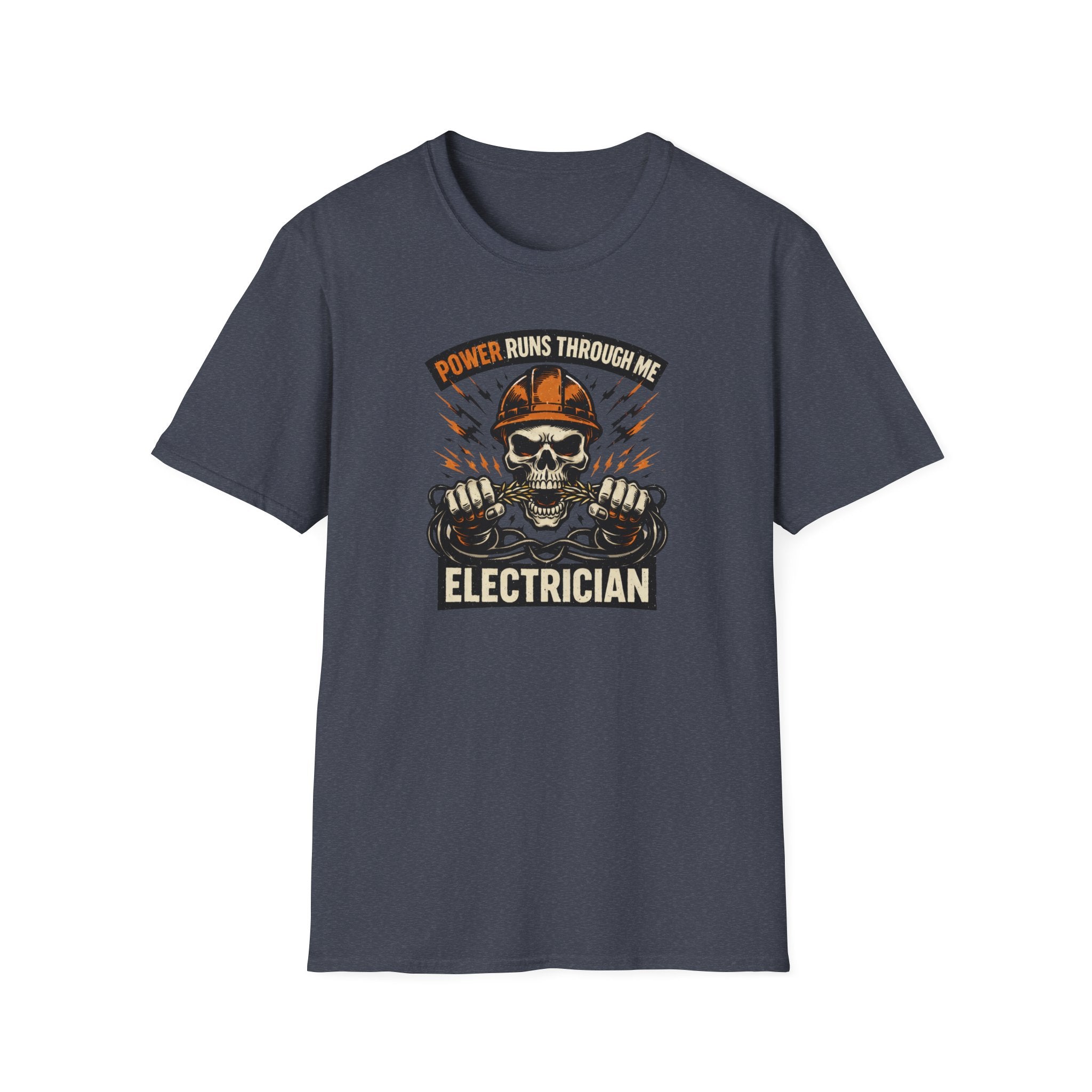 Power Runs Through Me Electrician T-Shirt