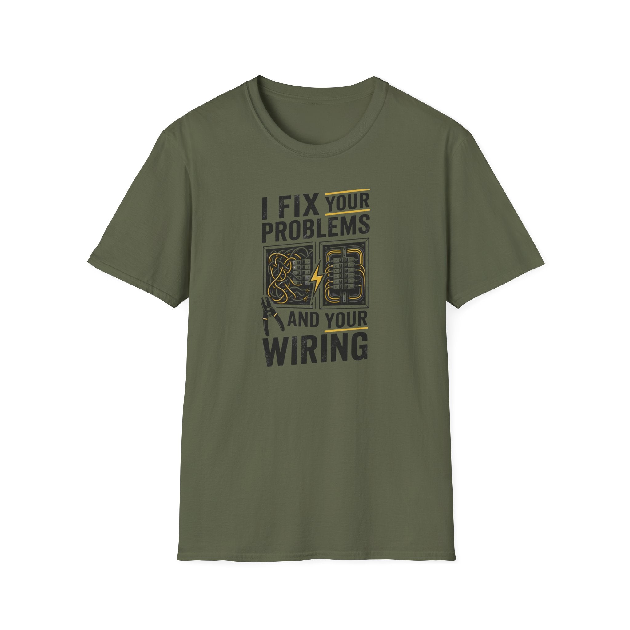 I Fix Your Problems And Your Bad Wiring T-Shirt