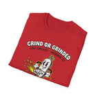 Grind Or Grinded Stay Shocked Air Bottle T-Shirt