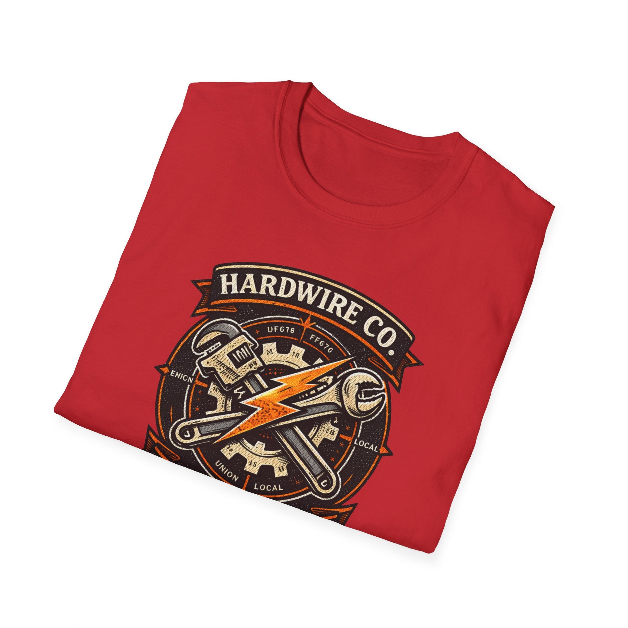 Hardwire Co. Built The World Union UF676 T-Shirt