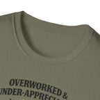Overworked & Under-Appreciated Transformer T-Shirt