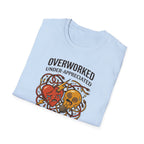 Overworked & Under-Appreciated Heart And Lightbulb I T-Shirt
