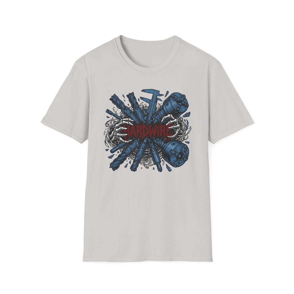 Hardwire Skeleton Hands Machining T-Shirt