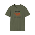 Dad Melting Metal And Hearts T-Shirt