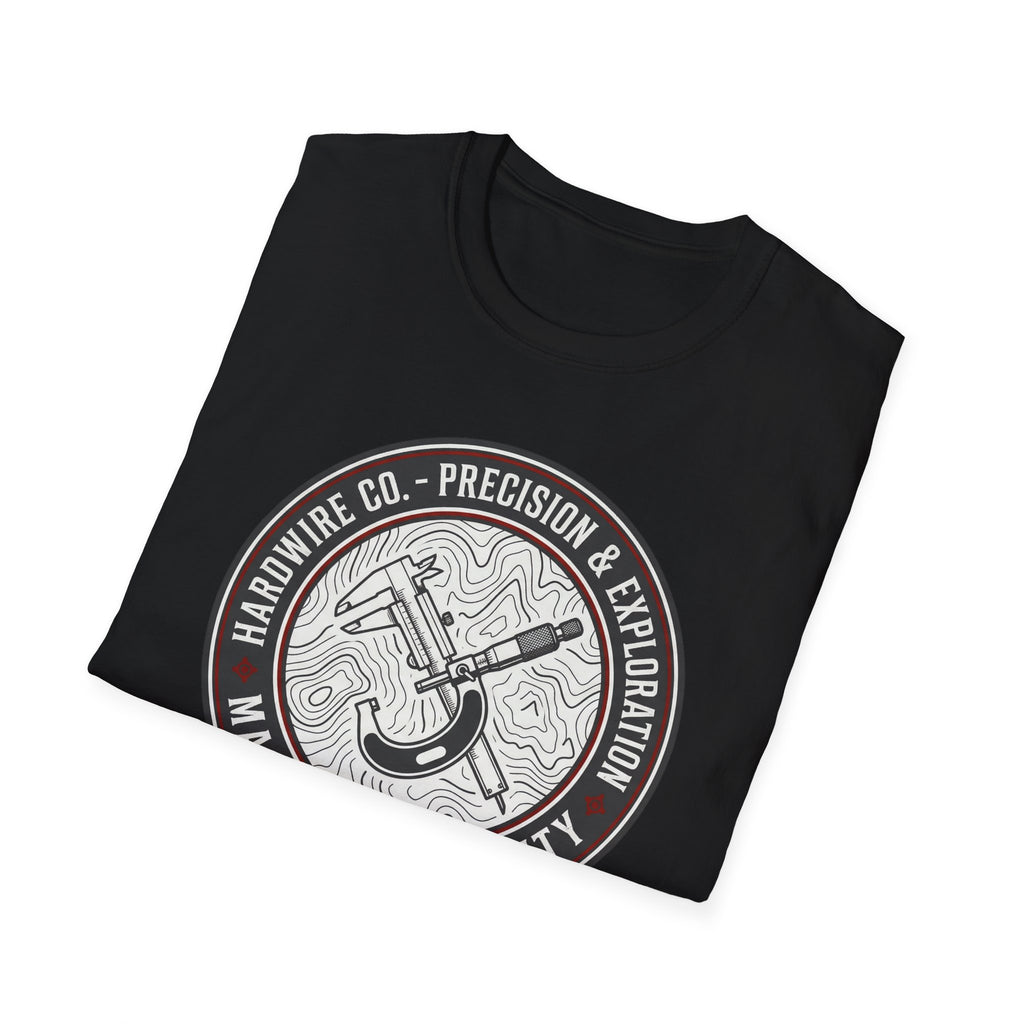 Hardwire Co. Precision & Exploration Machinist Reality T-Shirt
