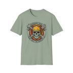 Hardwire Pride Built The World Skully I T-Shirt
