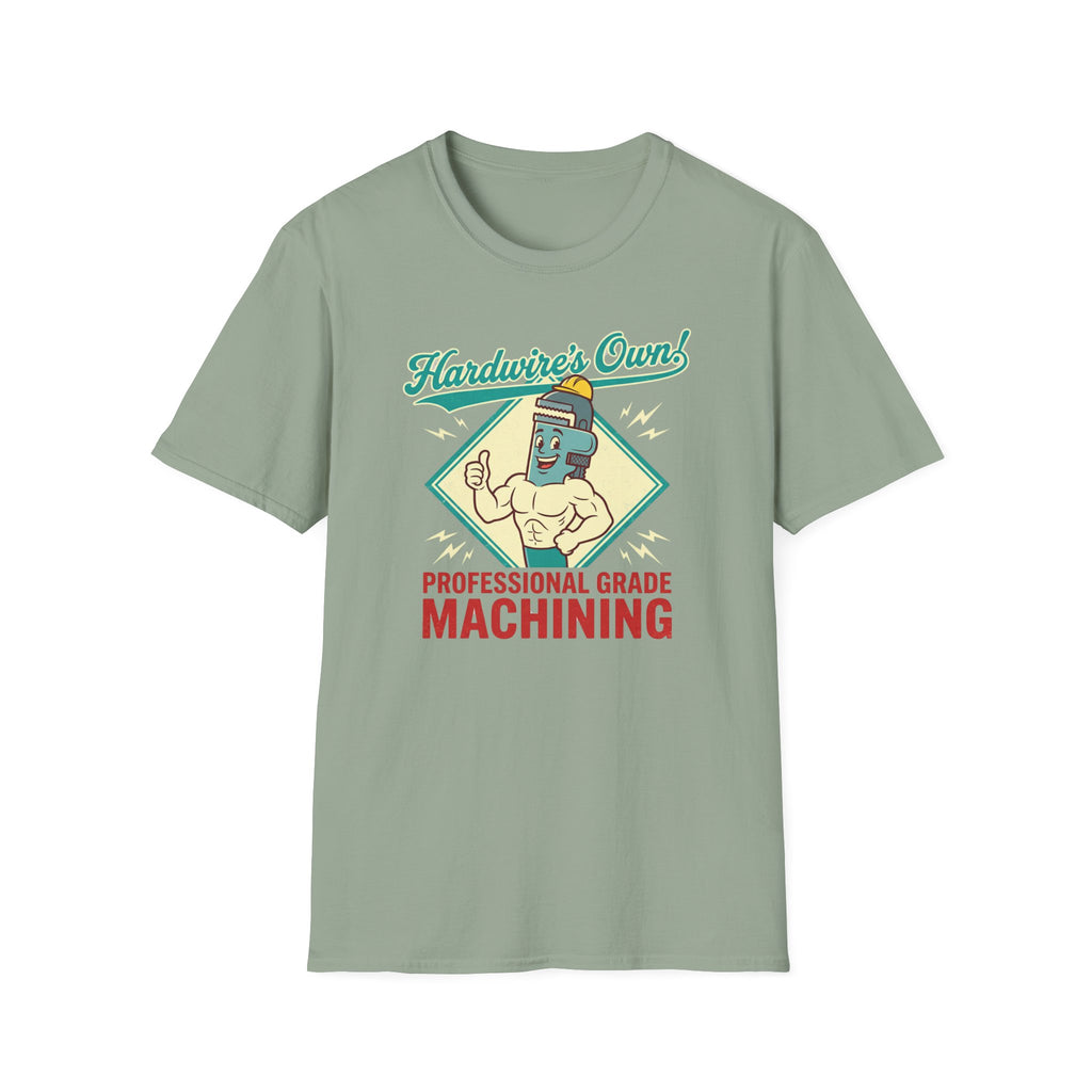 Hardwire's Own Professional Grade Machining Muscle Wrench T-Shirt