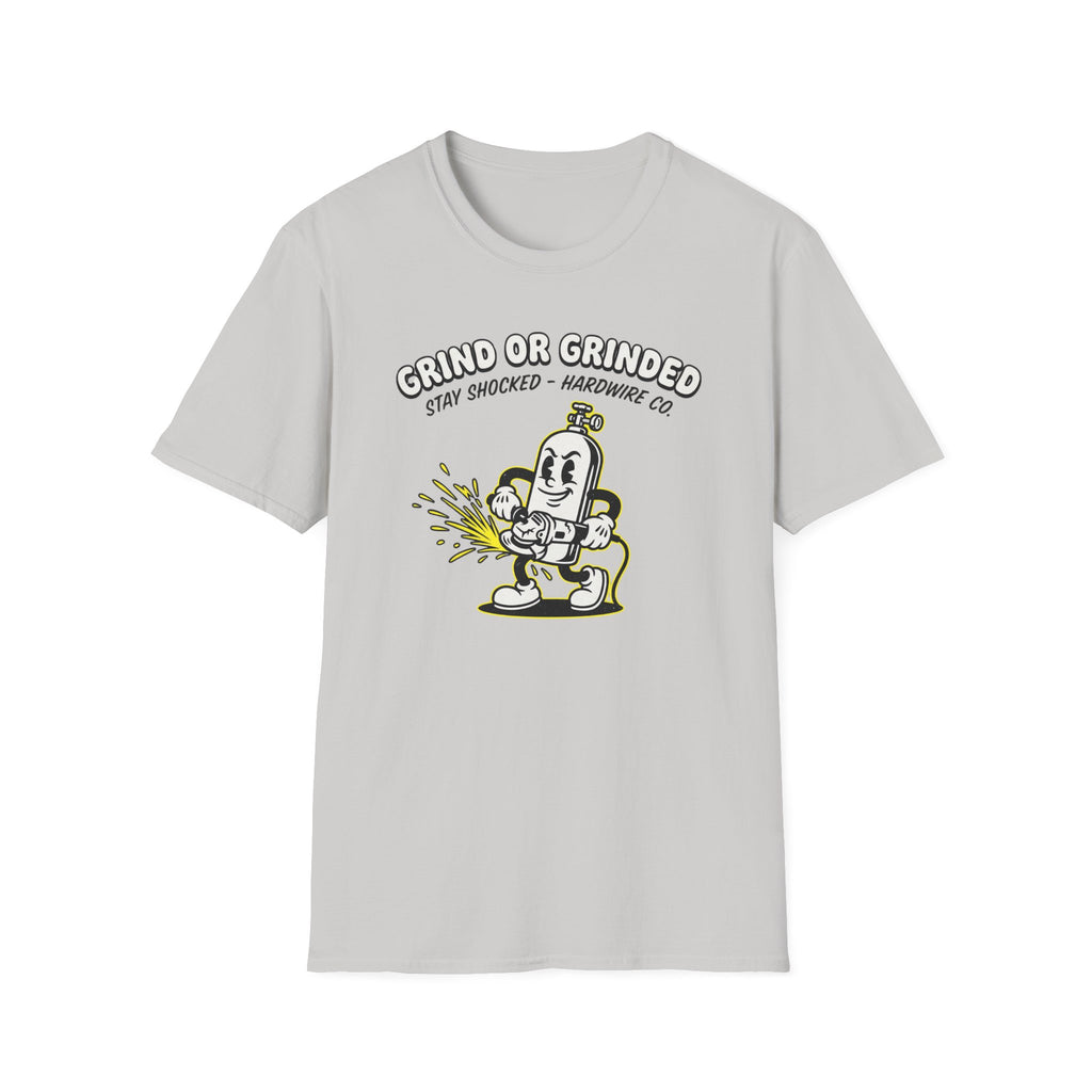 Grind Or Grinded Stay Shocked Air Bottle T-Shirt