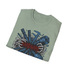 Hardwire Skeleton Hands Machining T-Shirt