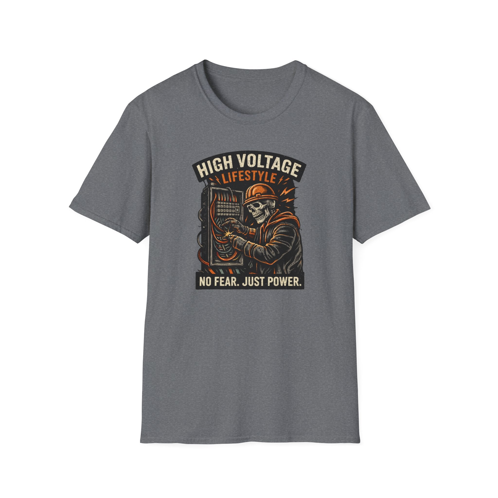High Voltage Lifestyle No Fear Just Power T-Shirt