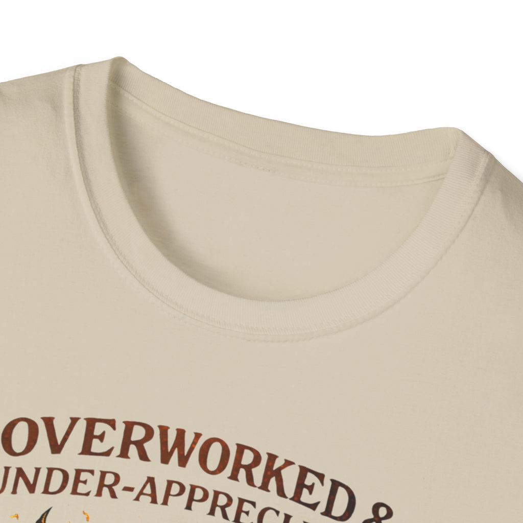 Overworked & Under-Appreciated Heart And Bulb II T-Shirt
