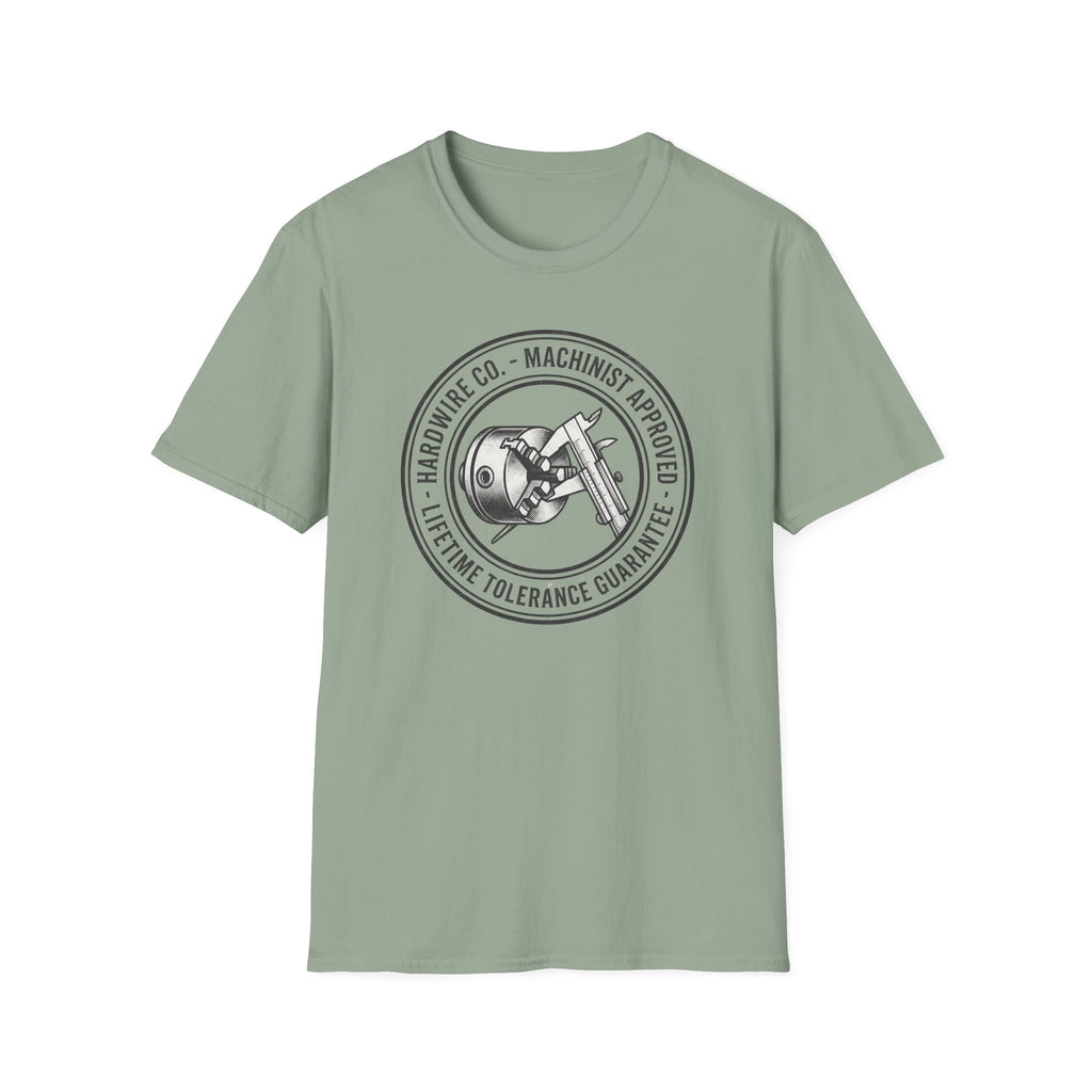 Hardwired Co. Machinist Approved Lifetime Tolerance Guaranteed II T-Shirt