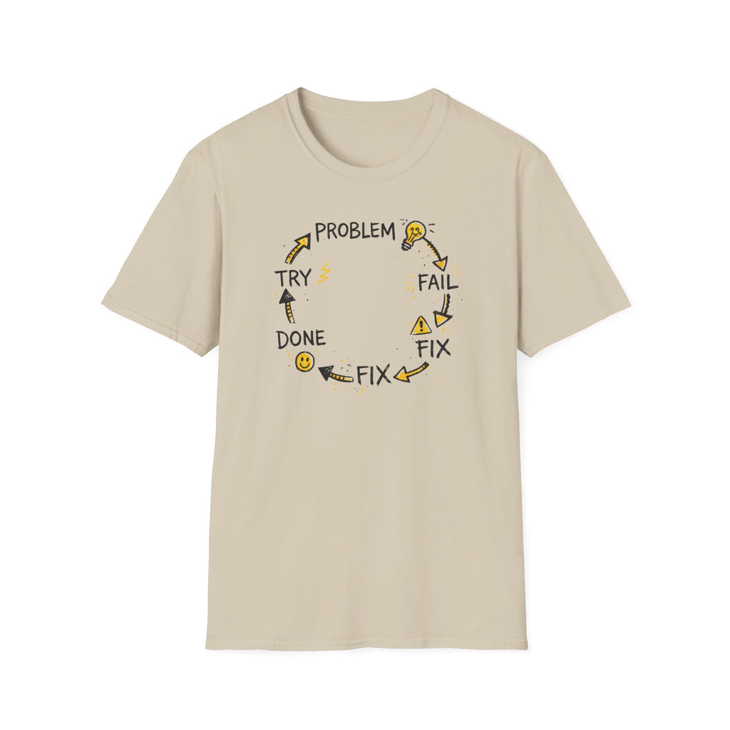 Problem Fail Fix Done T-Shirt
