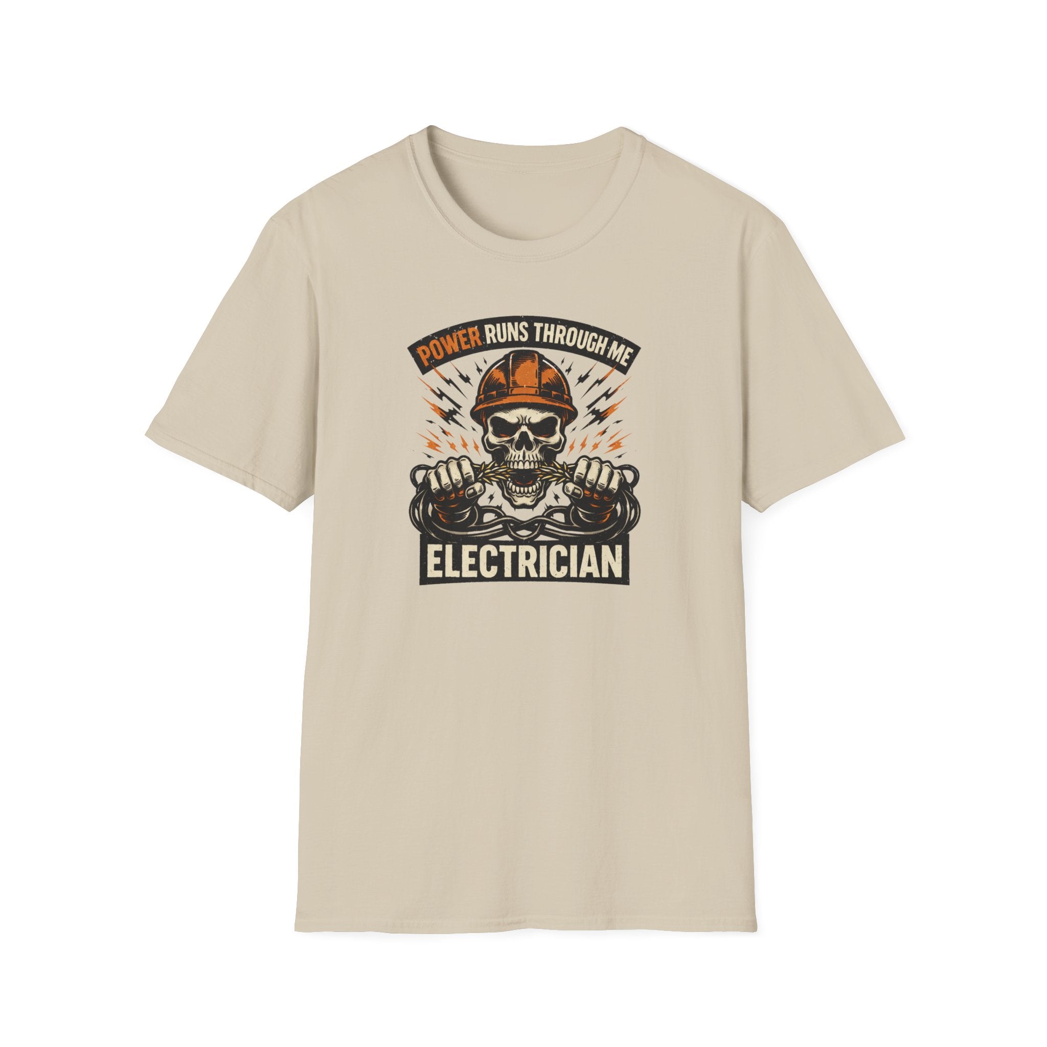 Power Runs Through Me Electrician T-Shirt