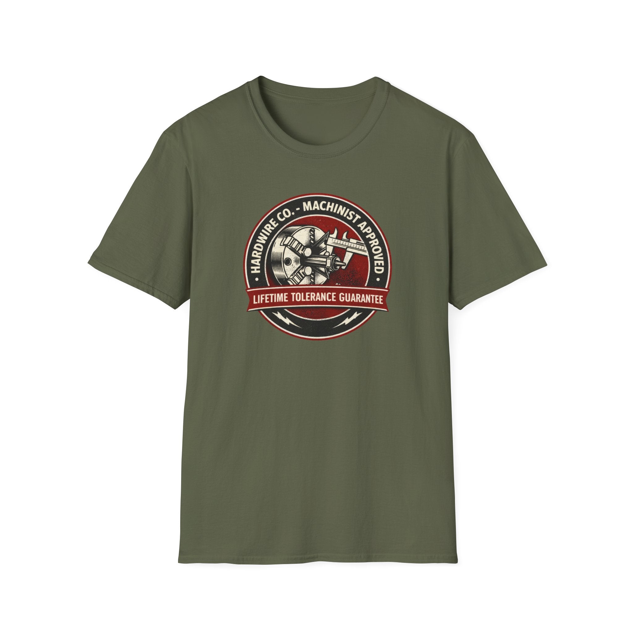 Hardwire Co. Machinist Approved Lifetime Tolerance Guaranteed I T-Shirt