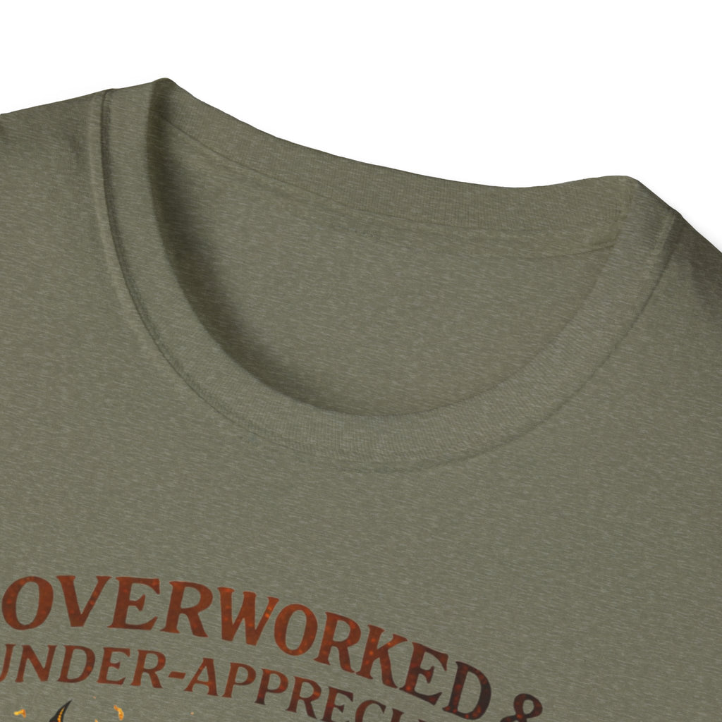 Overworked & Under-Appreciated Heart And Bulb II T-Shirt