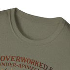 Overworked & Under-Appreciated Heart And Bulb II T-Shirt