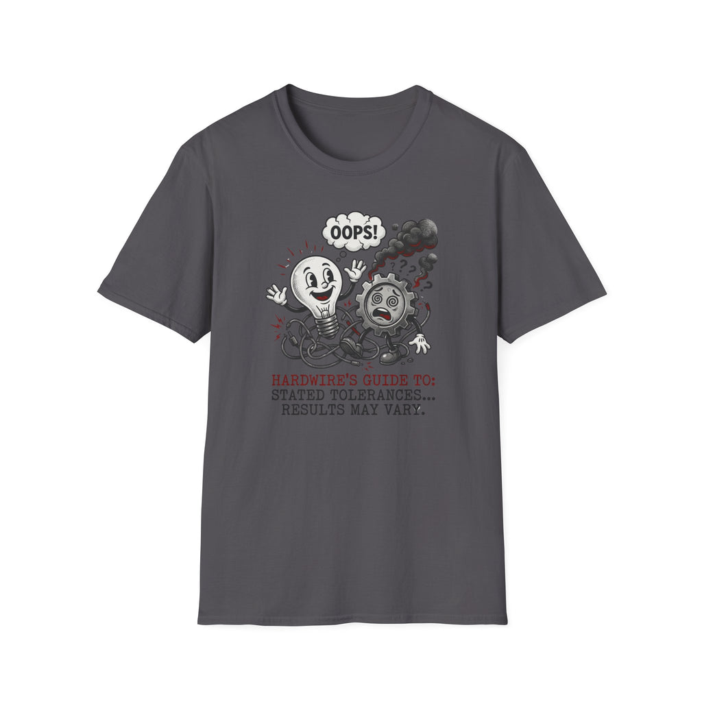 Hardwire"s Guide To Stated Tolerances I T-Shirt
