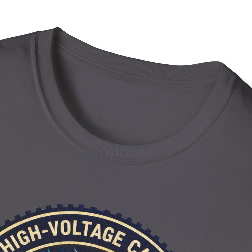 High Volgage Canyon Lineman Approved Black T-Shirt