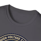 High Volgage Canyon Lineman Approved Black T-Shirt