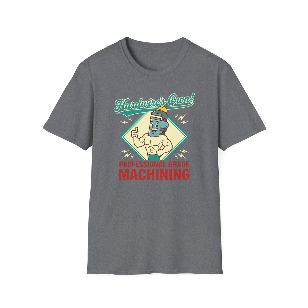 Hardwire's Own Professional Grade Machining Muscle Wrench T-Shirt