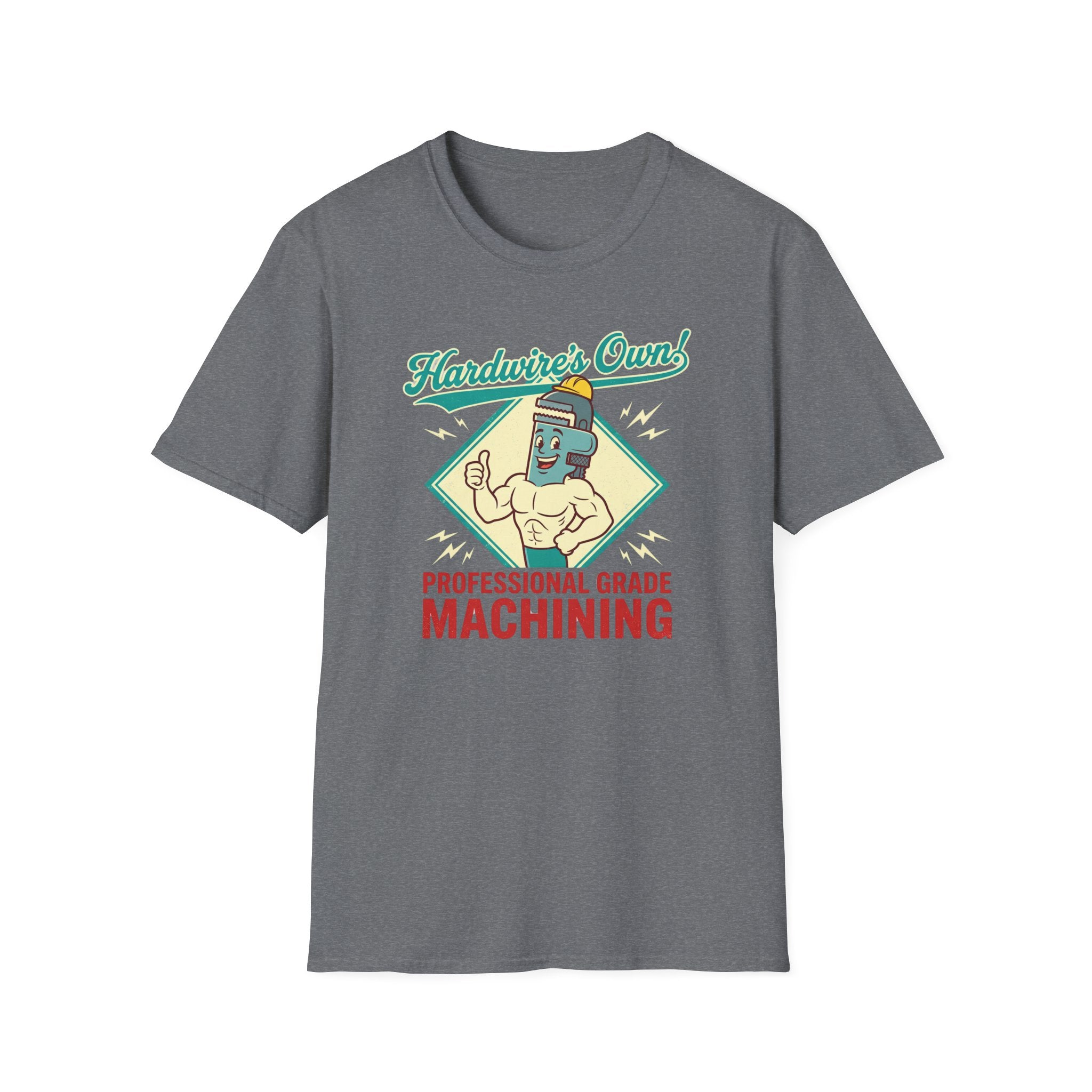Hardwire's Own Professional Grade Machining Muscle Wrench T-Shirt