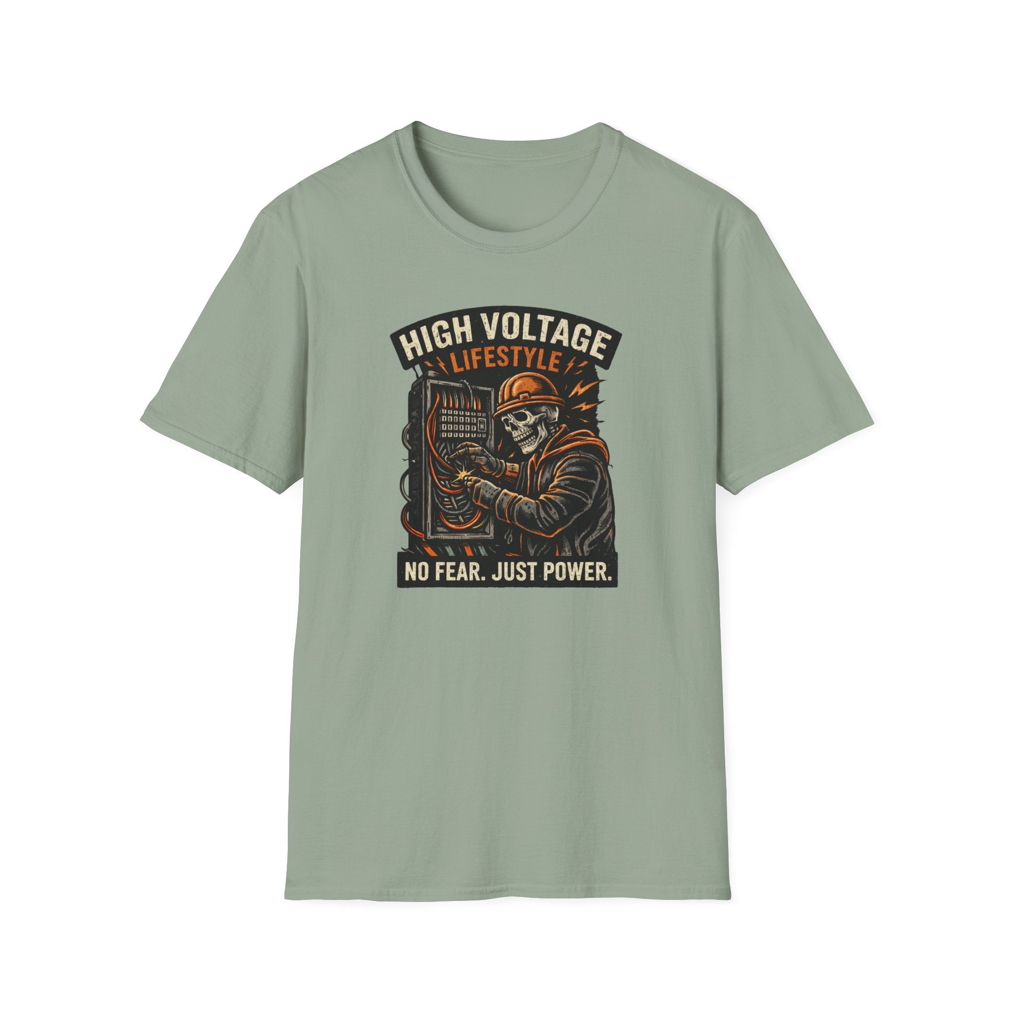 High Voltage Lifestyle No Fear Just Power T-Shirt