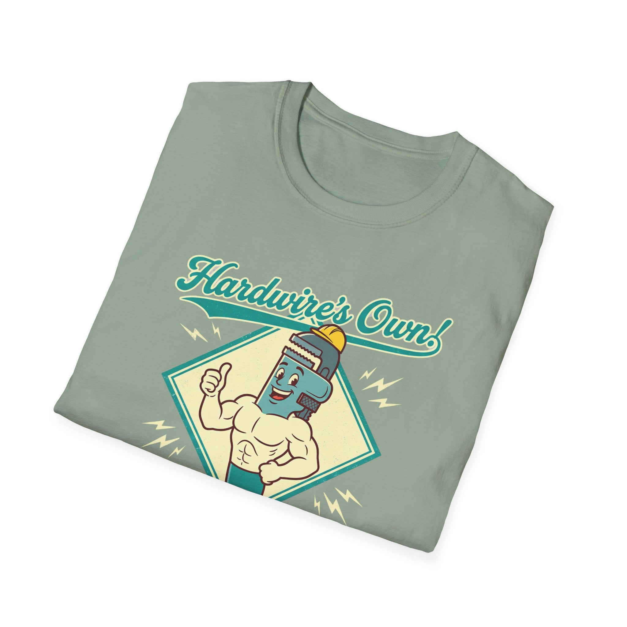 Hardwire's Own Professional Grade Machining Muscle Wrench T-Shirt