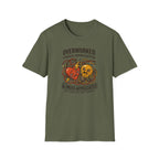 Overworked & Under-Appreciated Heart And Lightbulb I T-Shirt