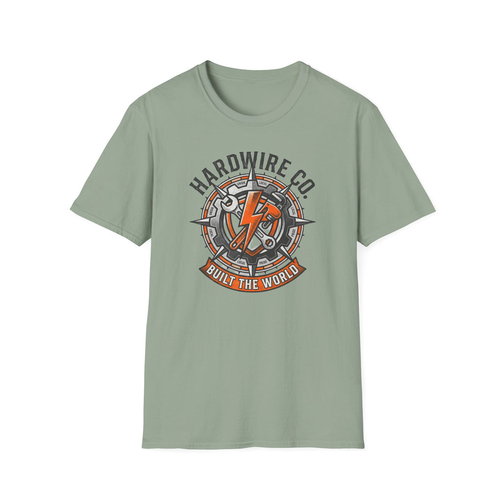 Hardwire Co. Built The World Union Pride T-Shirt