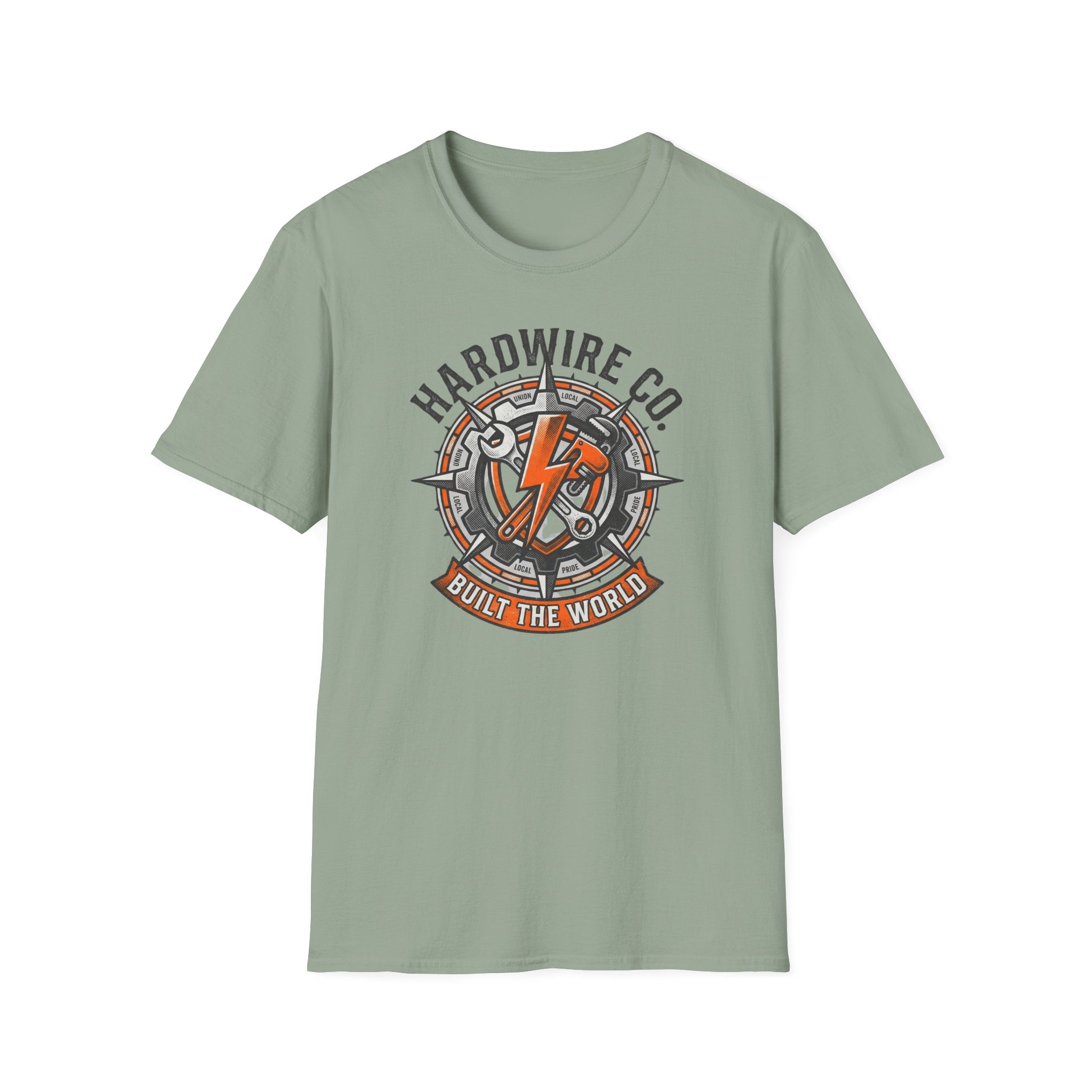 Hardwire Co. Built The World Union Pride T-Shirt
