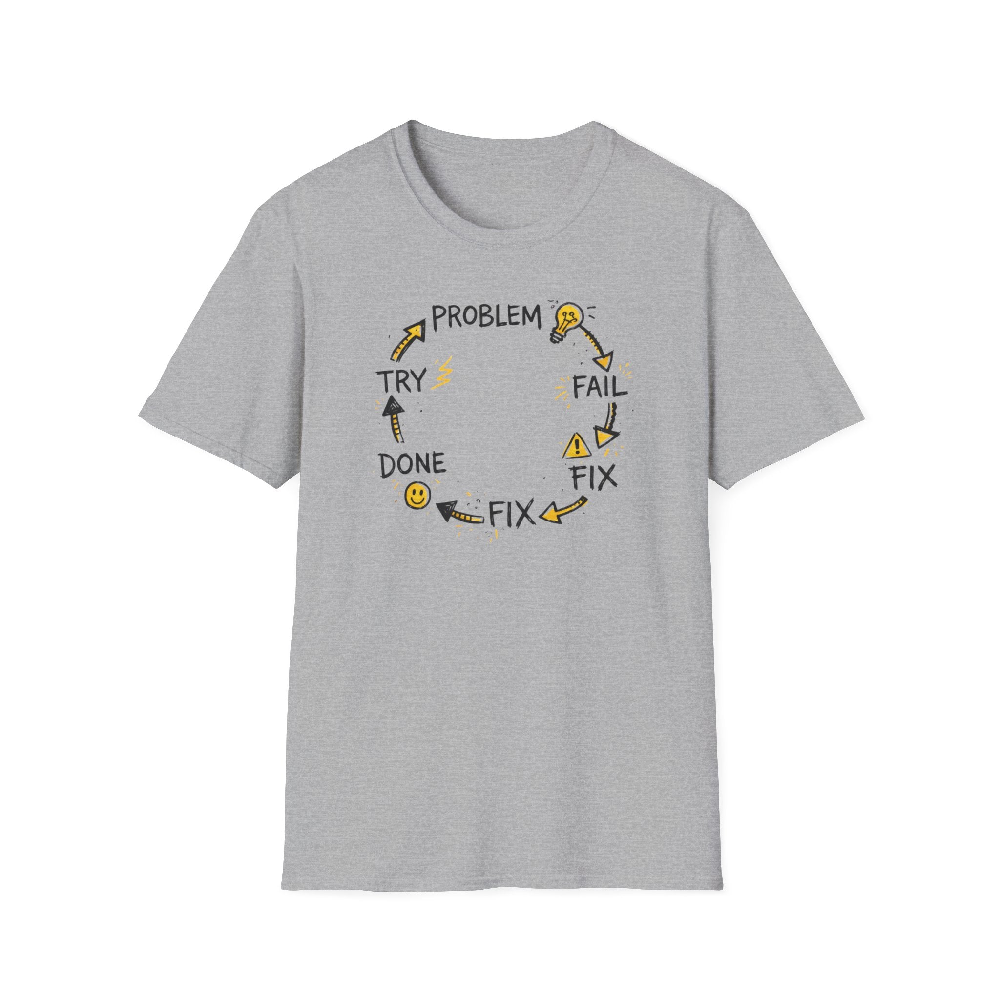 Problem Fail Fix Done T-Shirt