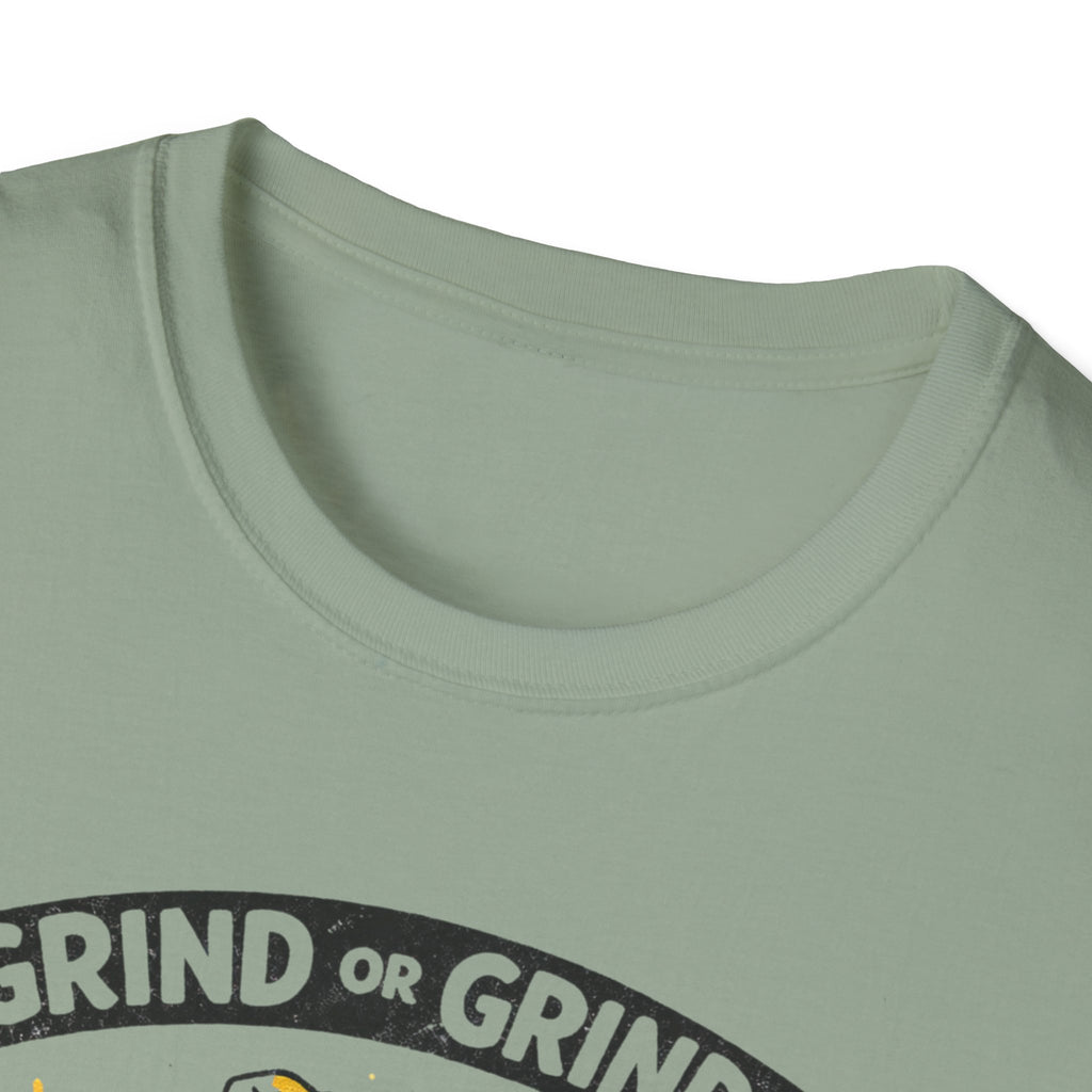 Grind Or Grinded Stay Shocked Spray Can T-Shirt