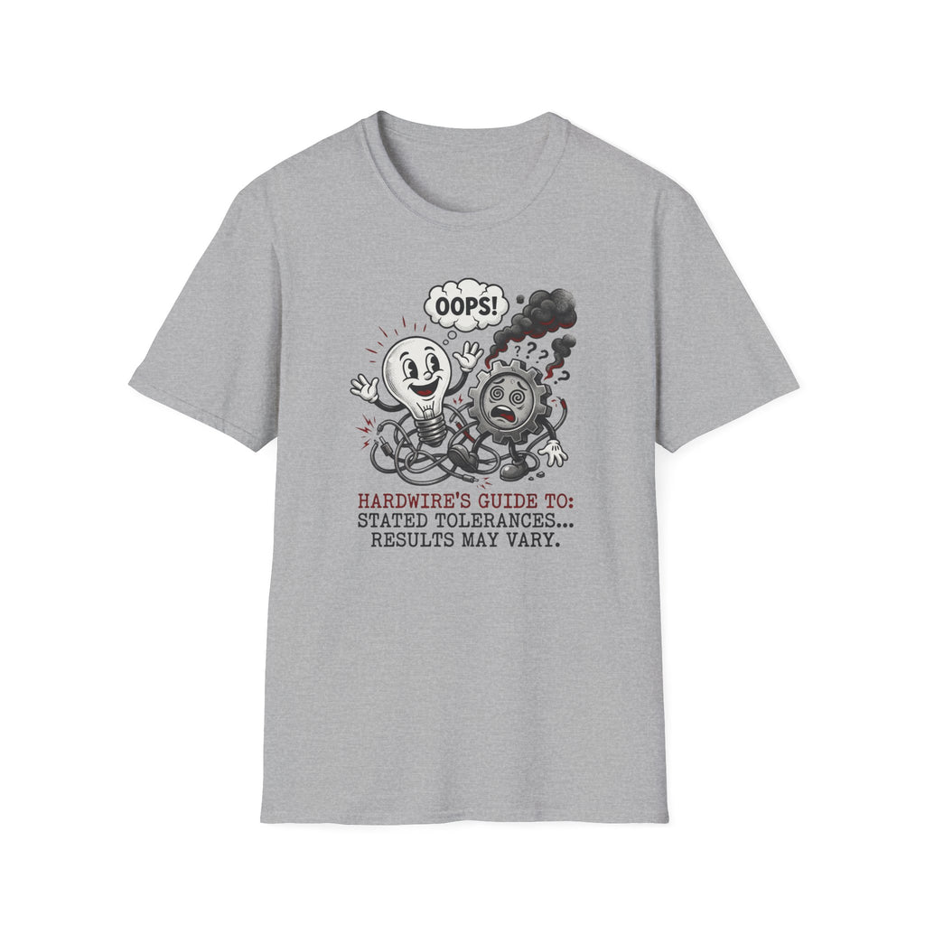 Hardwire"s Guide To Stated Tolerances I T-Shirt