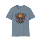 Hardwire Pride Built The World Skully I T-Shirt