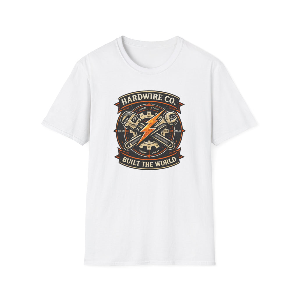 Hardwire Co. Built The World Union UF676 T-Shirt