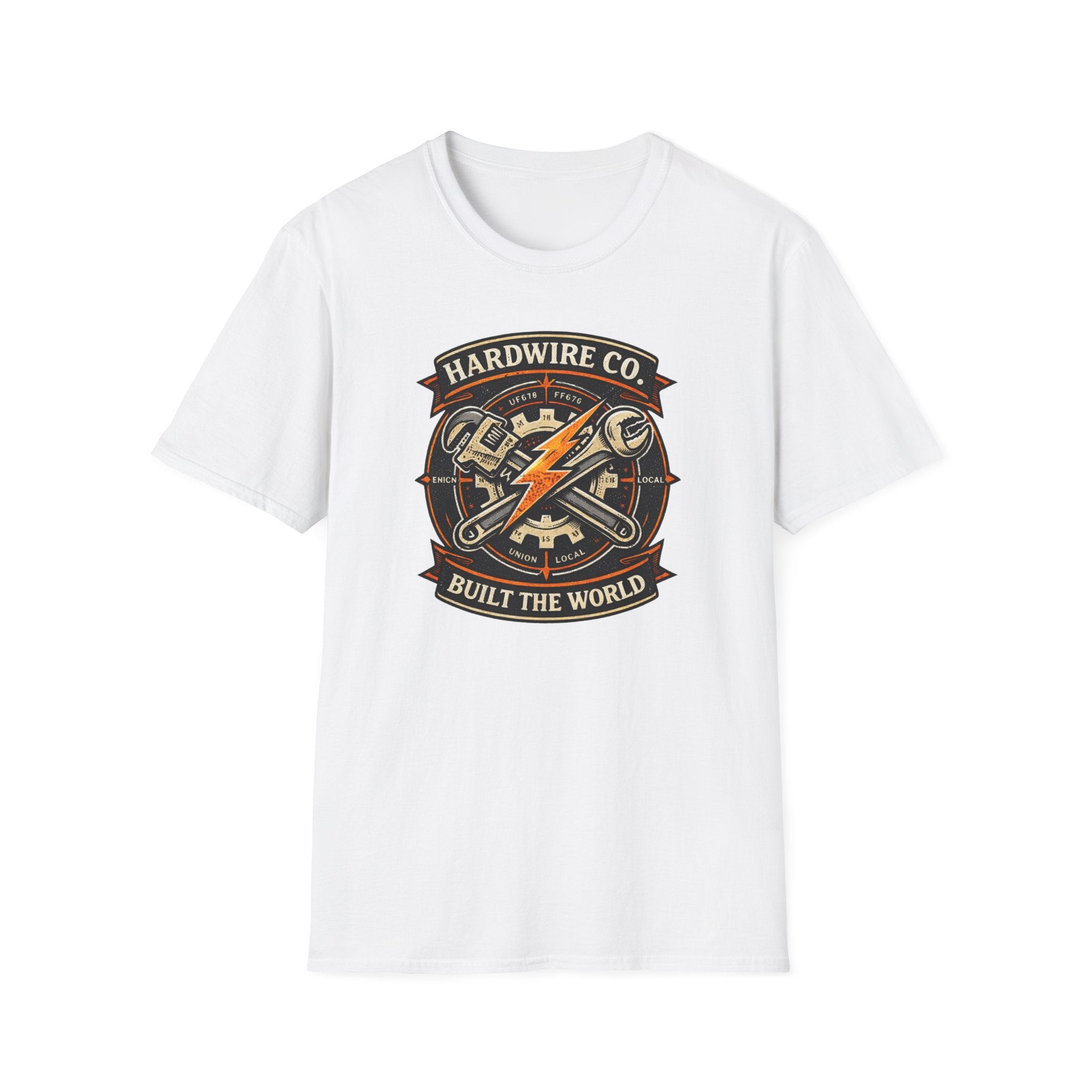 Hardwire Co. Built The World Union UF676 T-Shirt