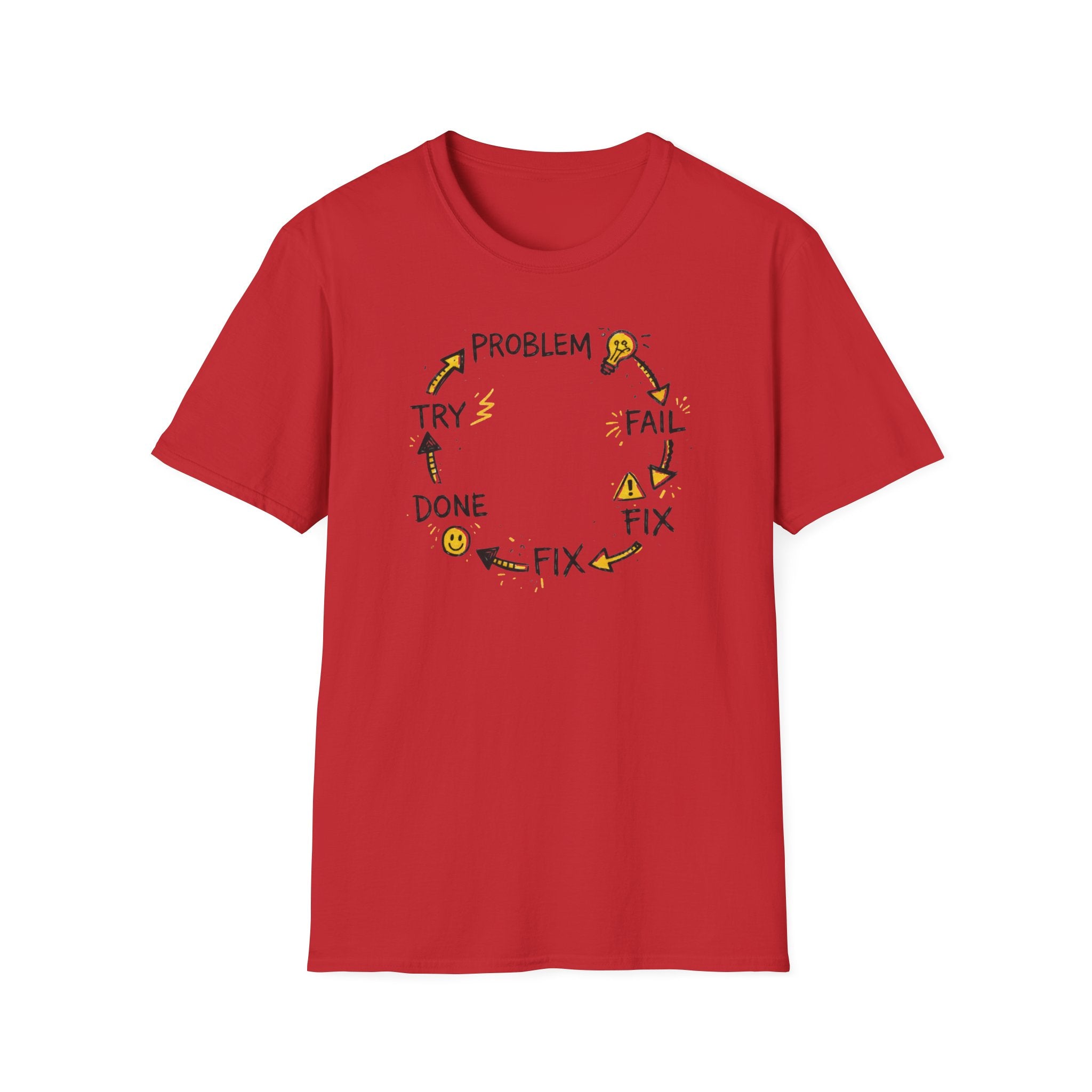 Problem Fail Fix Done T-Shirt