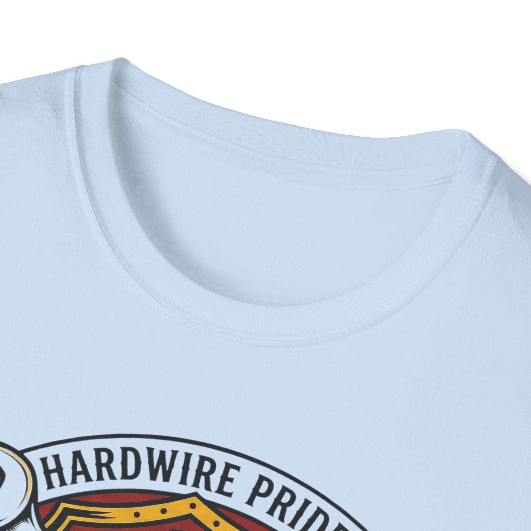 Hardwire Pride Built The World Skully I T-Shirt