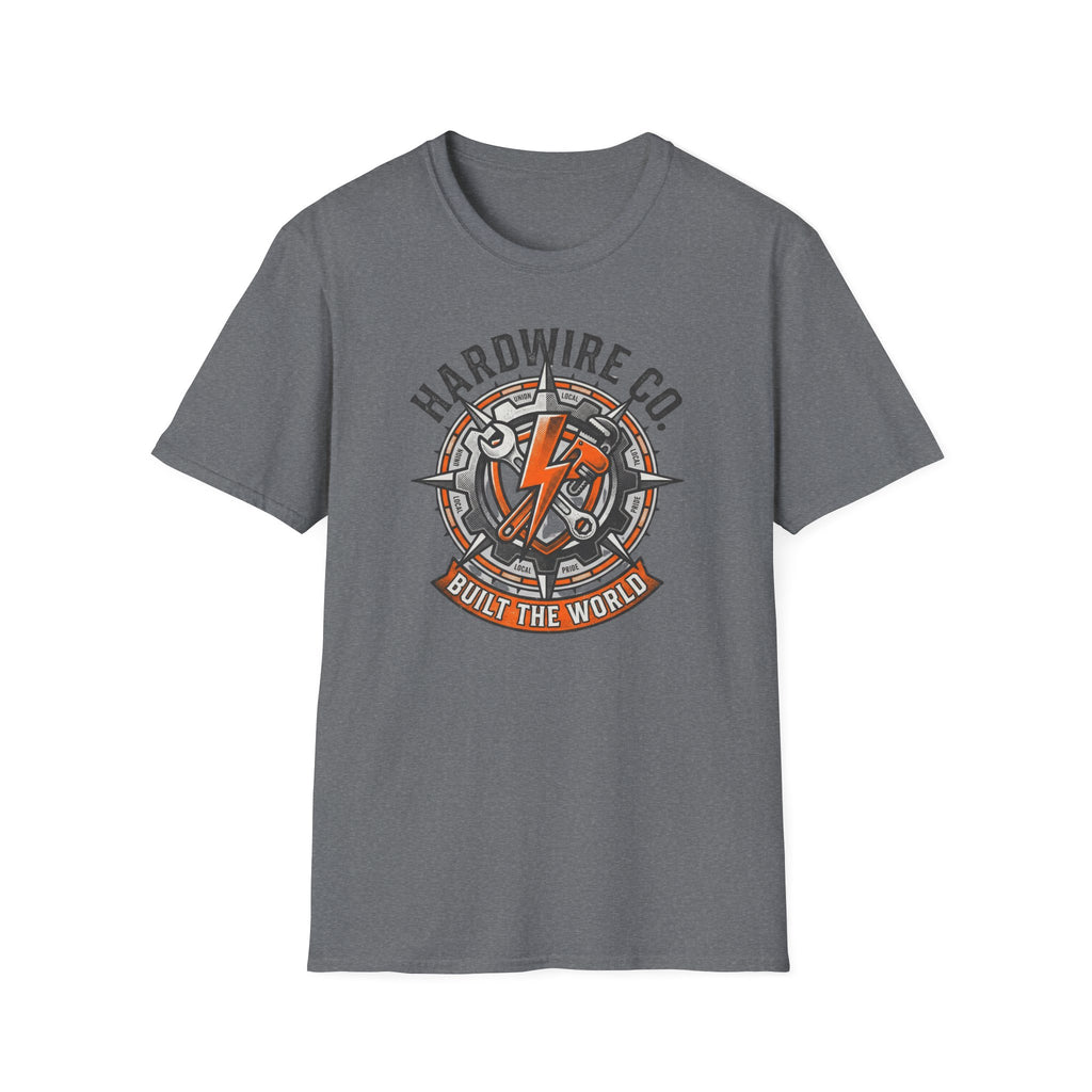 Hardwire Co. Built The World Union Pride T-Shirt