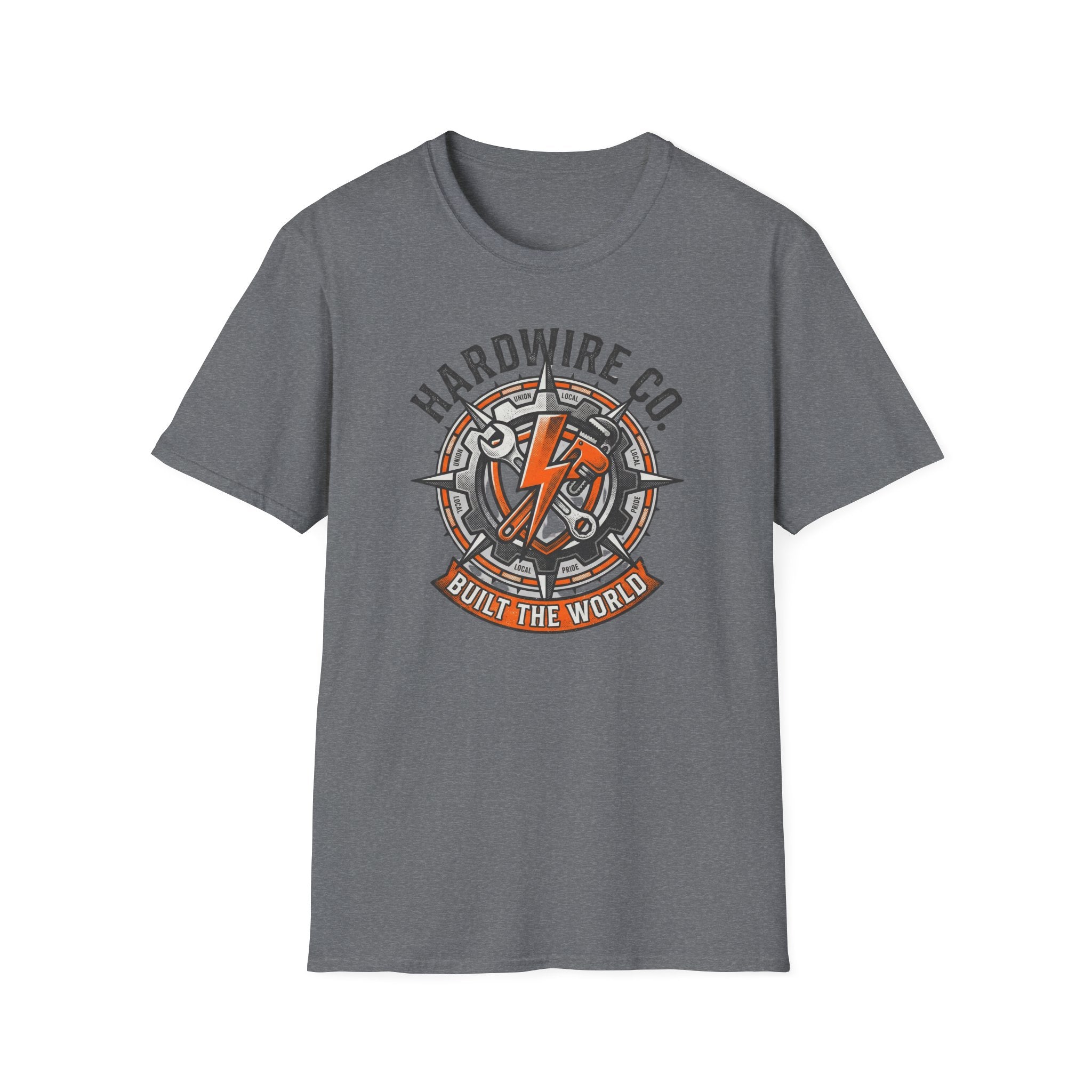 Hardwire Co. Built The World Union Pride T-Shirt