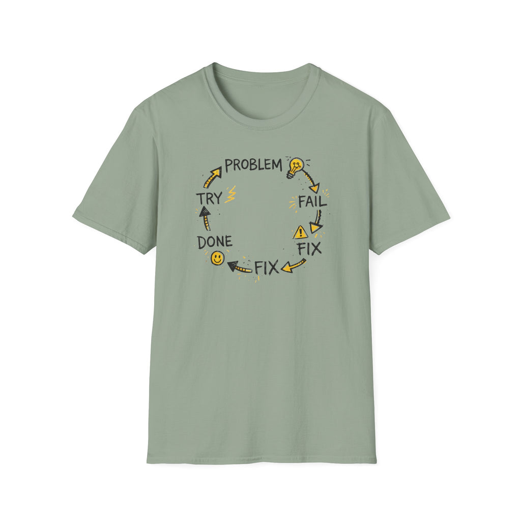 Problem Fail Fix Done T-Shirt