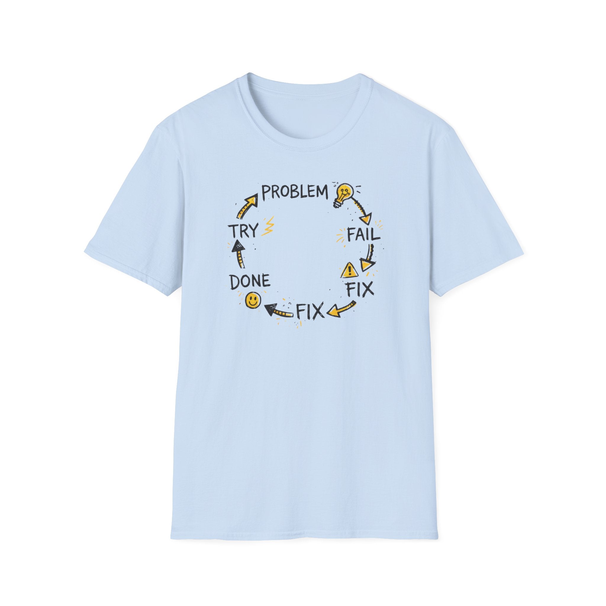 Problem Fail Fix Done T-Shirt